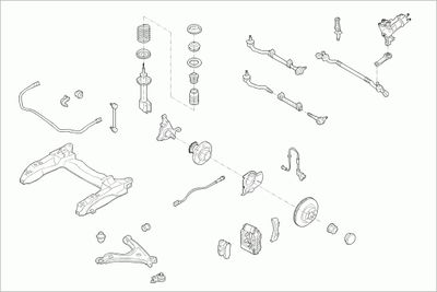 SUSPENSIE ROATA BOGE OPELOMEGAFB015