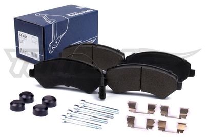Sada brzdových platničiek kotúčovej brzdy (na jednu nápravu) TOMEX Brakes 14401