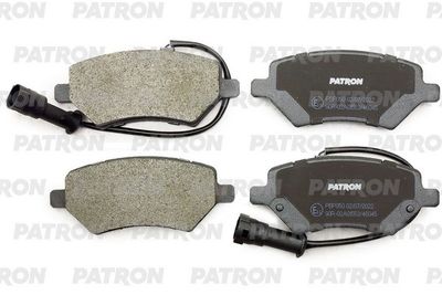 Комплект тормозных колодок, дисковый тормоз PATRON PBP050 для CHERY TIGGO