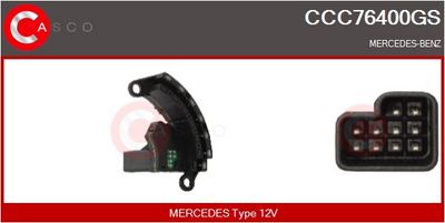 UNITATE DE COMANDA COMUTATOR COLOANA DIRECTIE CASCO CCC76400GS