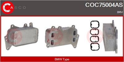 RADIATOR ULEI ULEI MOTOR CASCO COC75004AS
