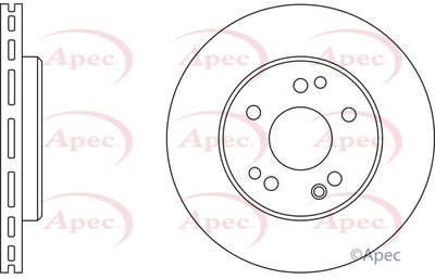 Brake Disc APEC DSK571