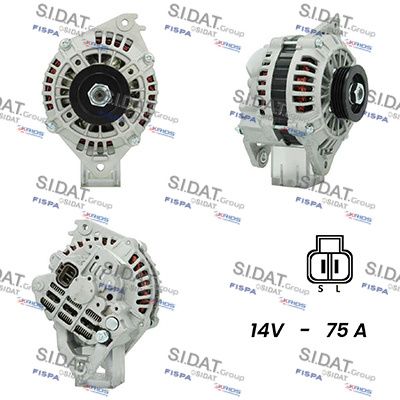 Генератор SIDAT A12MH0659A2 для MITSUBISHI SPACE