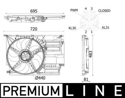 VENTILATOR RADIATOR