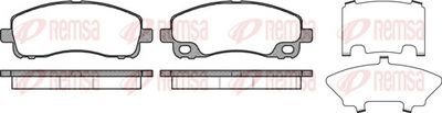 Brake Pad Set, disc brake 1338.00