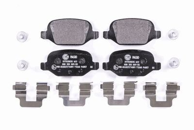 Brake Pad Set, disc brake 8DB 355 009-551