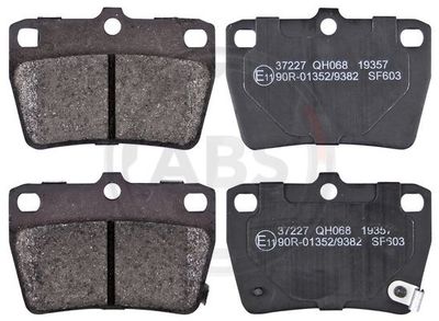 Zestaw klocków hamulcowych, hamulce tarczowe A.B.S. 37227