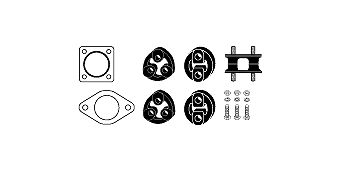 SET MONTARE SISTEM DE ESAPAMENT HJS 82142709