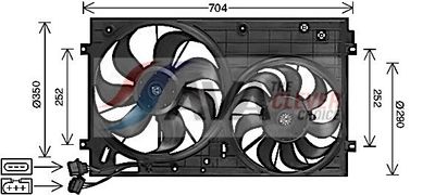 LüFTER MOTORKüHLUNG