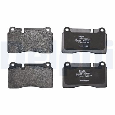 BREMSBELAGSATZ SCHEIBENBREMSE DELPHI LP2012 1