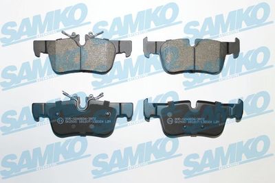 5SP2024 SAMKO Комплект тормозных колодок, дисковый тормоз