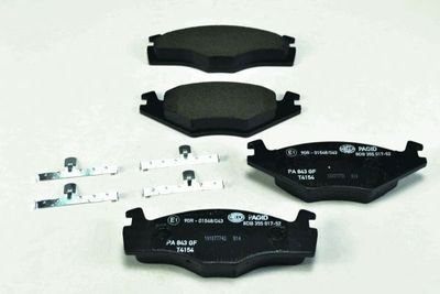 Brake Pad Set, disc brake 8DB 355 017-521