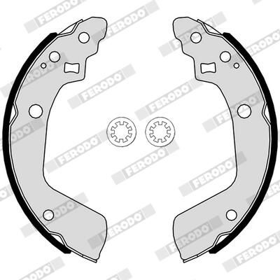 SET SABOTI FRANA FERODO FSB4172 1