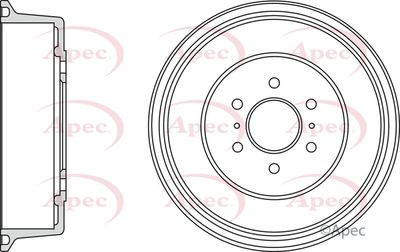 Brake Drum APEC DRM9995