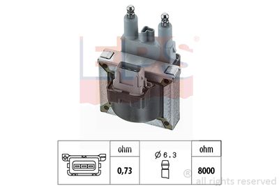 EPS 1.970.276 Катушка зажигания  для RENAULT ESPACE (Рено Еспаке)