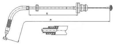 Gaskabel METZGER 413.25