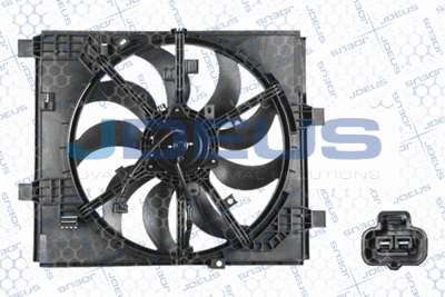 Вентилятор, охлаждение двигателя JDEUS EV0190440 для NISSAN JUKE