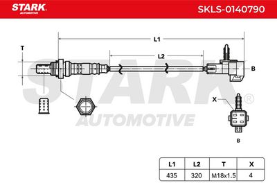 ламбда-сонда STARK SKLS-0140790