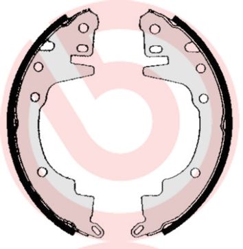 Комплект тормозных колодок BREMBO S 54 504 для MITSUBISHI SPACE