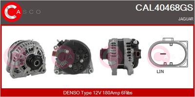 Генератор CASCO CAL40468GS для JAGUAR XF