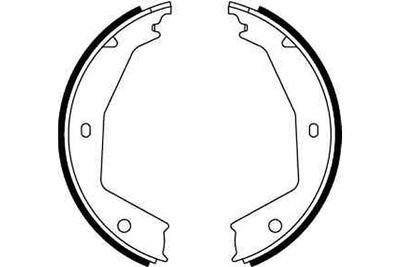 Brake Shoe Set, parking brake GS8668