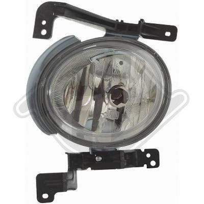 Противотуманная фара DIEDERICHS 6806089 для HYUNDAI i20