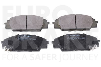Комплект тормозных колодок, дисковый тормоз EUROBRAKE 5502222655 для HONDA S2000