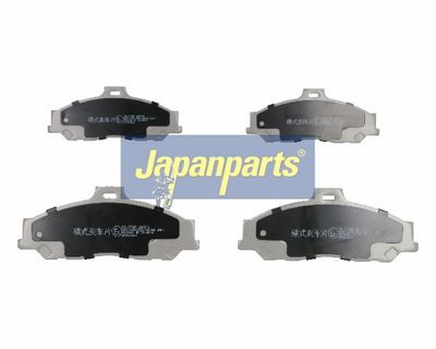 JAPANPARTS Stabdžių trinkelių rinkinys, diskinis stabdys