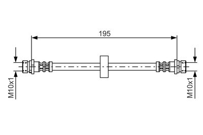 Brake Hose 1 987 476 884