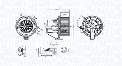 MAGNETI MARELLI Innenraumgebläse