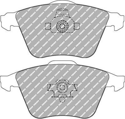 BREMSBELAGSATZ SCHEIBENBREMSE