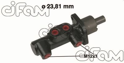 Главный тормозной цилиндр CIFAM 202-372 для FORD ESCORT