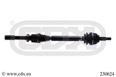 CDX 230624 Полуось в сборе для RENAULT LAGUNA II Grandtour (KG0/1_) 2.0 16V IDE (KG0N) CDX 230624 Полуось в сборе для RENAULT LAGUNA II Grandtour (KG0/1_) 2.0 16V IDE (KG0N)