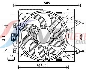 LüFTER MOTORKüHLUNG