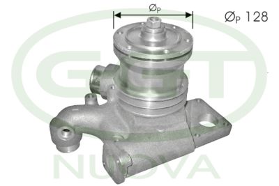 GGT Hulpwaterpomp (koelwatercircuit) (PA12190)