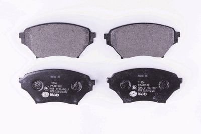 Brake Pad Set, disc brake 8DB 355 010-261