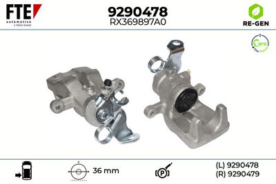 спирачен апарат FTE 9290478