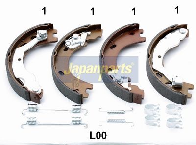 JAPANPARTS Stabdžių trinkelių komplektas