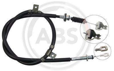 Трос, управление сцеплением A.B.S. K22590 для MITSUBISHI COLT
