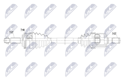 полуоска NTY NPW-HY-695