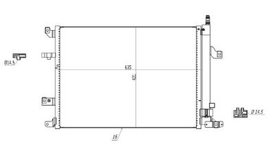 KONDENSATOR KLIMAANLAGE