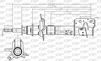 OPEN PARTS SAB8654.31 Амортизаторы для SUZUKI SWIFT IV (FZ, NZ) 1.3 DDiS (AZG 413D) OPEN PARTS SAB8654.31 Амортизаторы для SUZUKI SWIFT IV (FZ, NZ) 1.3 DDiS (AZG 413D)
