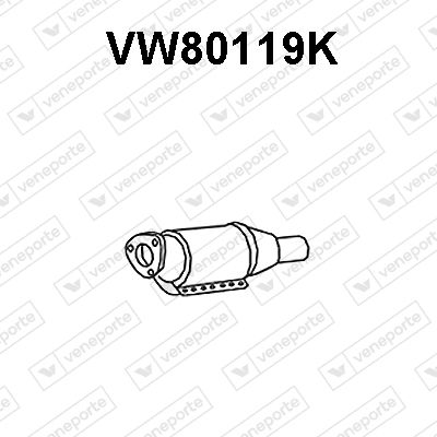 VENEPORTE VW80119K Катализатор для VW PASSAT B3/B4 Variant (3A5, 35I)