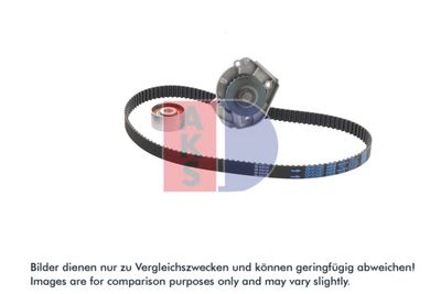 WASSERPUMPE + ZAHNRIEMENSATZ AKS DASIS 570303N