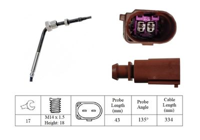 SENSOR ABGASTEMPERATUR