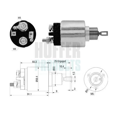 SOLENOID ELECTROMOTOR