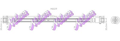 Тормозной шланг KAWE H6619 для NISSAN PIXO