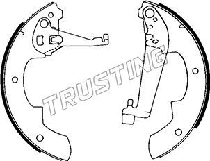 Sada brzdových čelistí TRUSTING 079.179