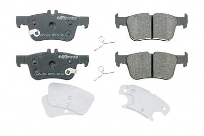 Sada brzdových destiček, kotoučová brzda AISIN BPFO-2014