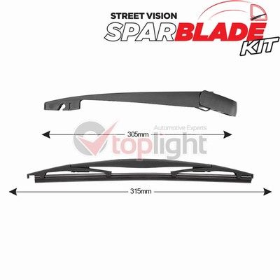 Комплект рычагов стеклоочистителя, система очистки стекол AE TOPLIGHT TRA-H3S2 для HONDA STREAM